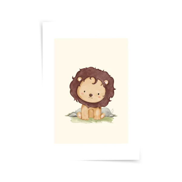 Aslan Kardeş Poster & Çerçeveli Tablo