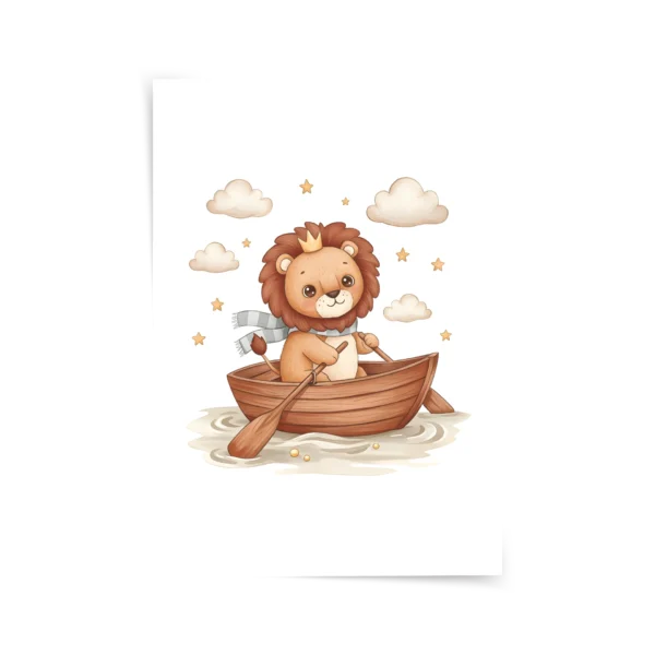 Aslan Yollarda Poster & Çerçeveli Tablo