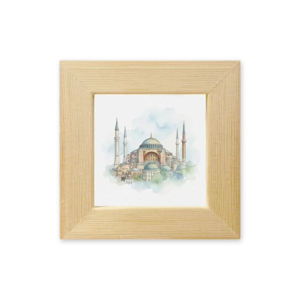 İstanbul Ayasofya Camii Çerçeveli Magnet