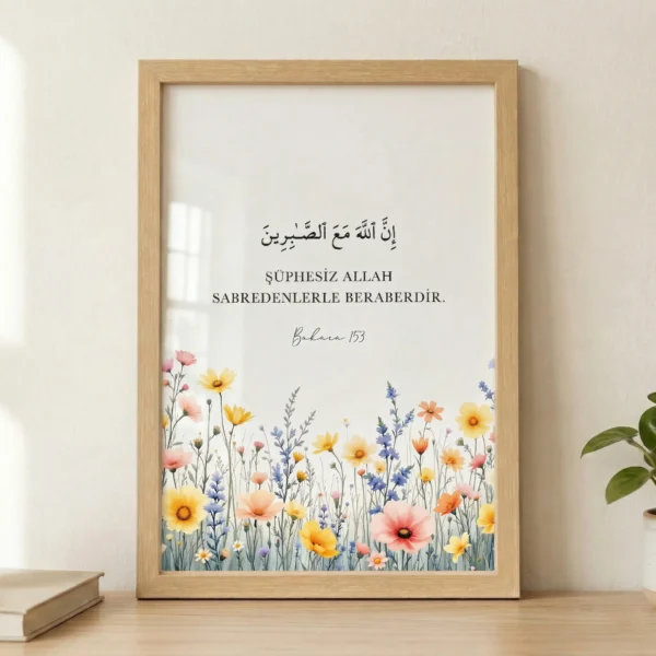 Bakara 153 v3 Çerçeveli Tablo