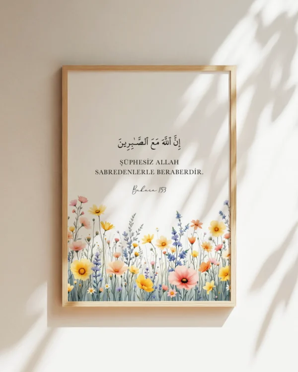 Bakara 153 v3 Çerçeveli Tablo