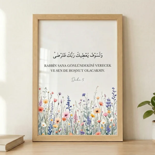 Duha 5 v3 Çerçeveli Tablo