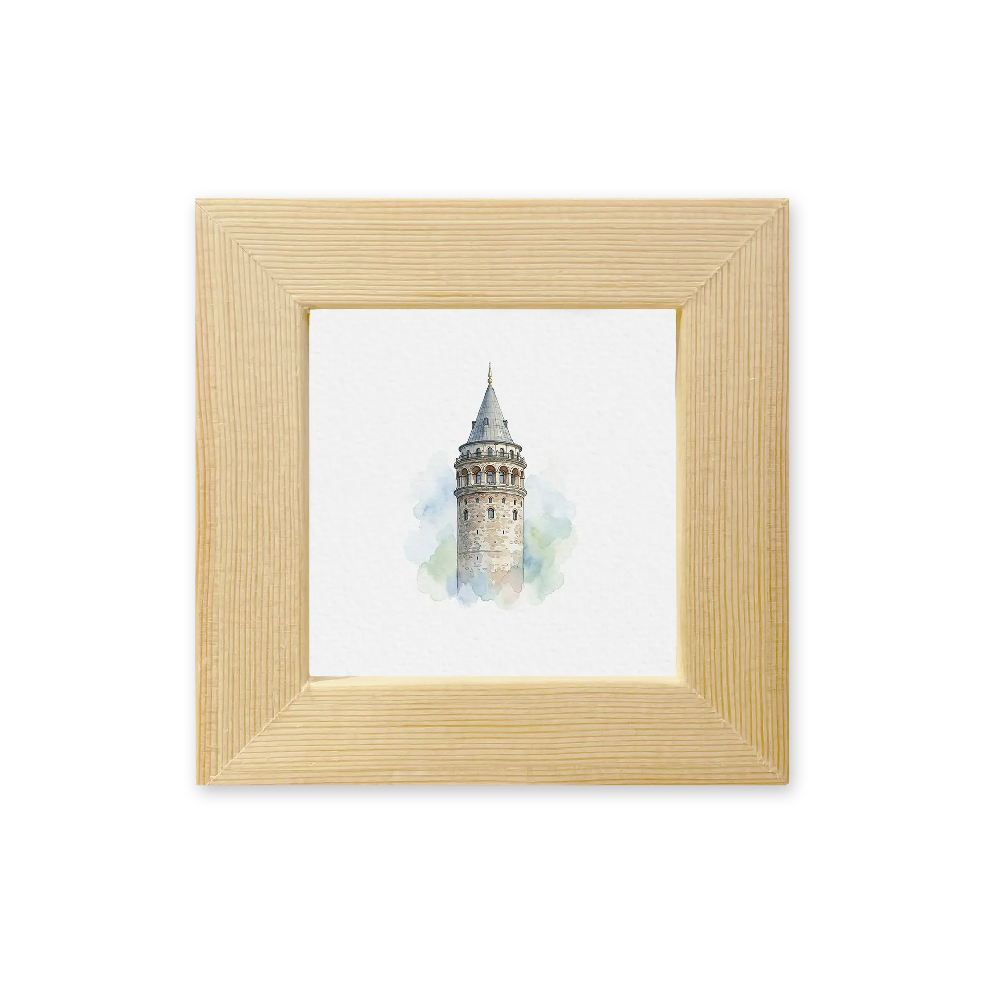 galata-kulesi-magnet İstanbul Galata Kulesi Çerçeveli Magnet