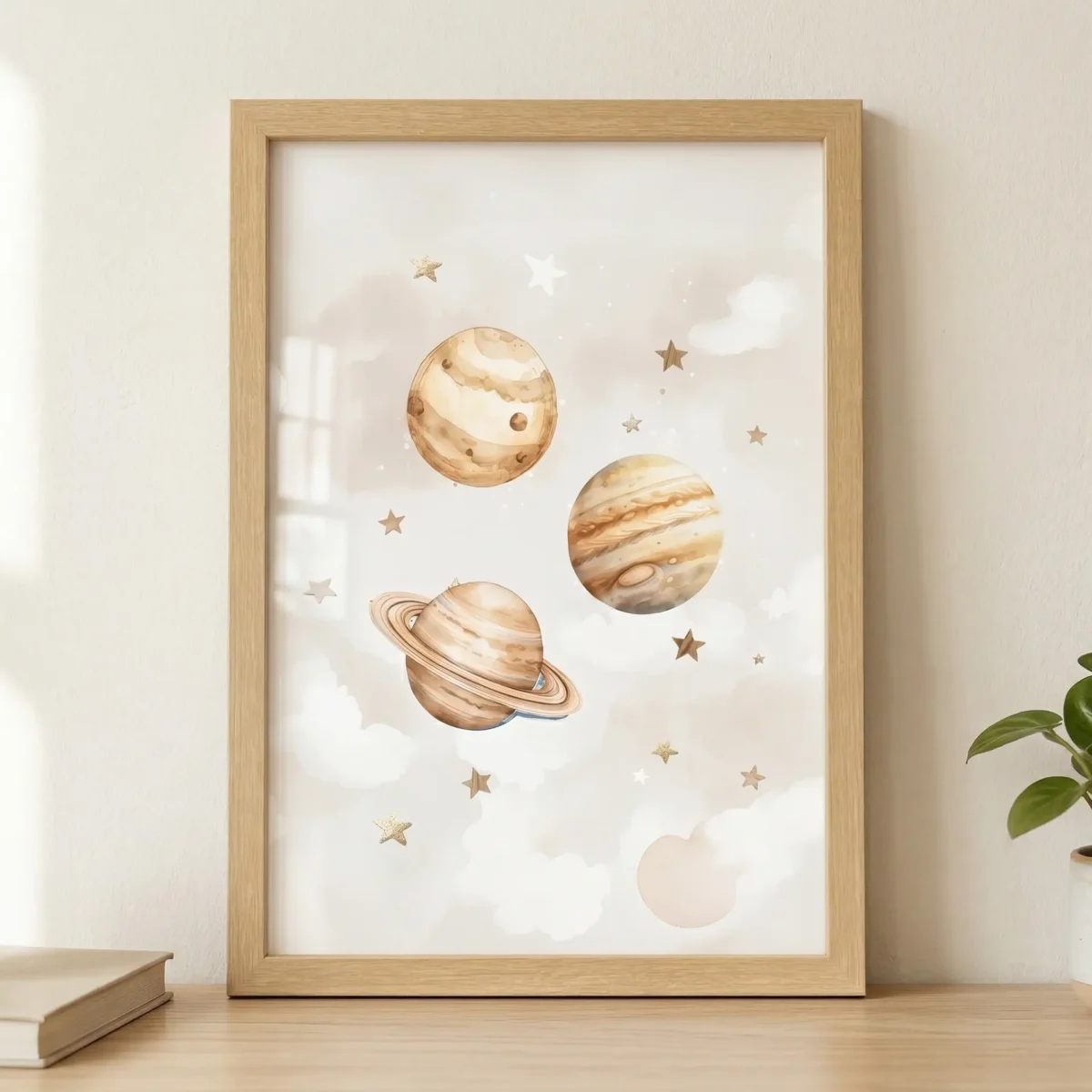 Gezegenler Çerçeveli Tablo