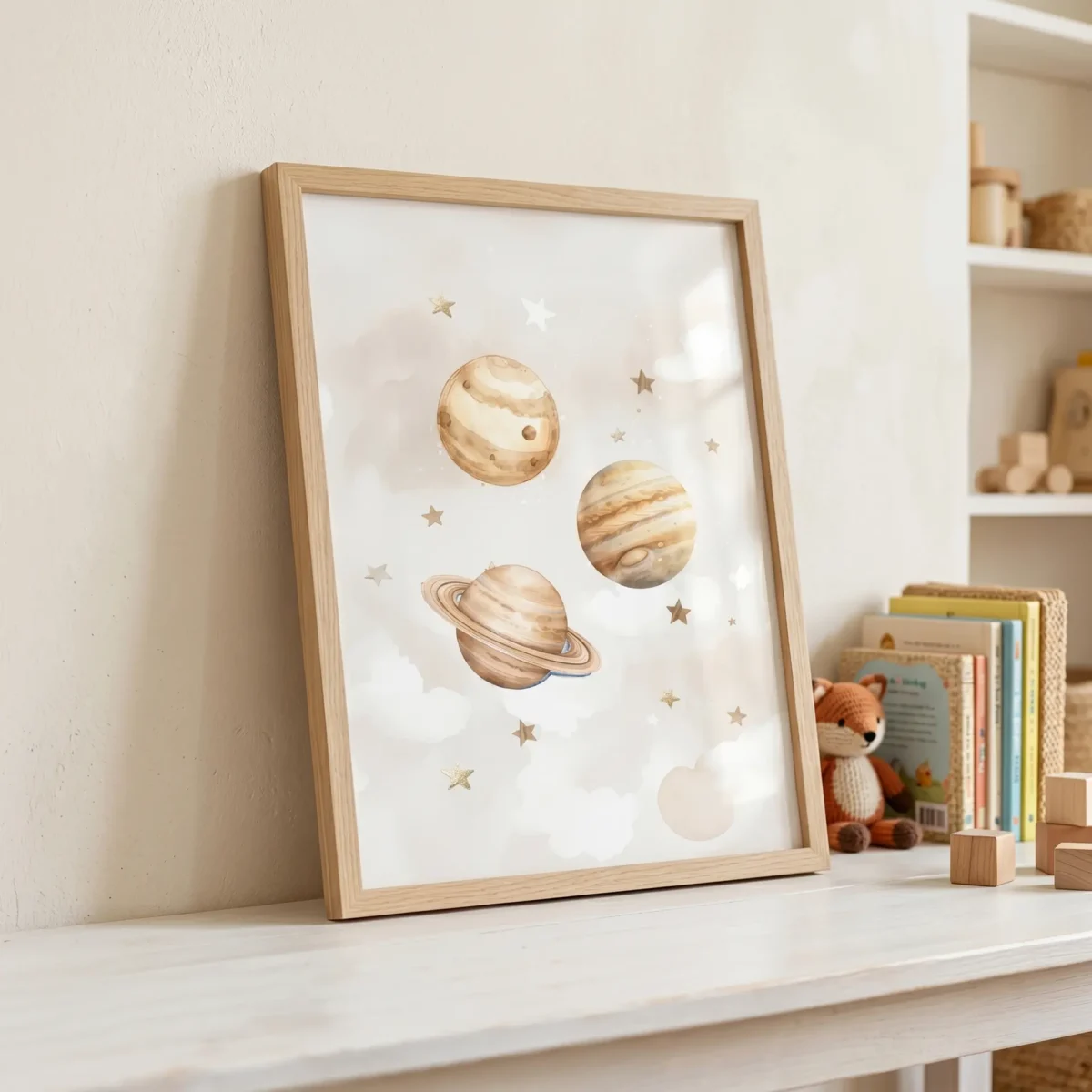 Gezegenler Çerçeveli Tablo