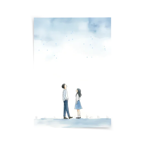 Göğe Bakalım Poster & Çerçeveli Tablo