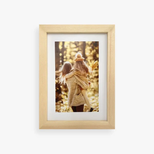 İnce Ahşap Dikdörtgen Çerçeve