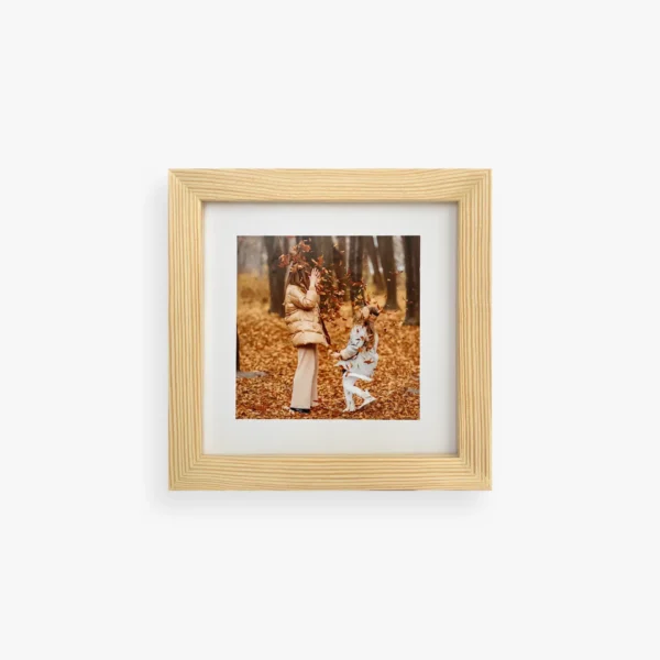 İnce Ahşap Kare Çerçeve