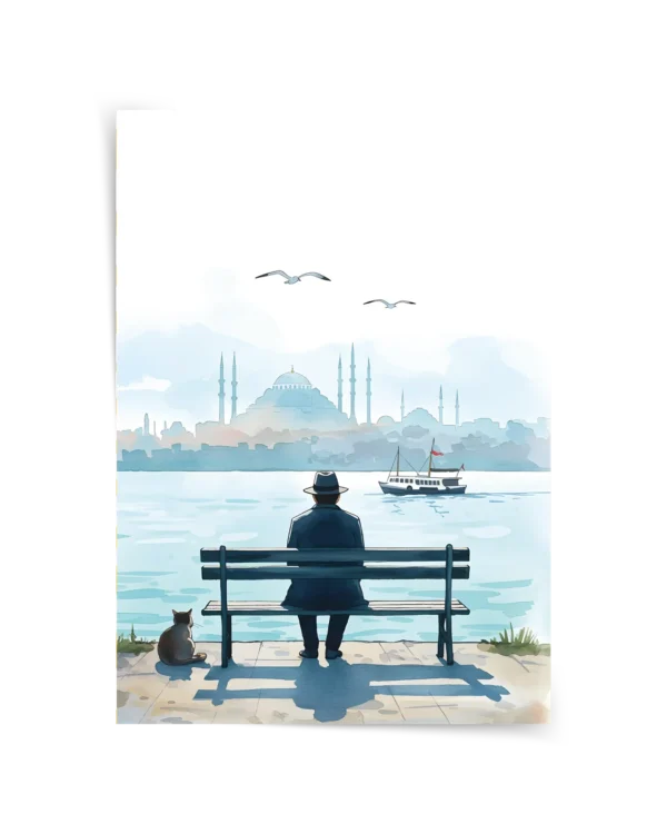 İstanbul'u Dinliyorum Çerçeveli Tablo ve Poster