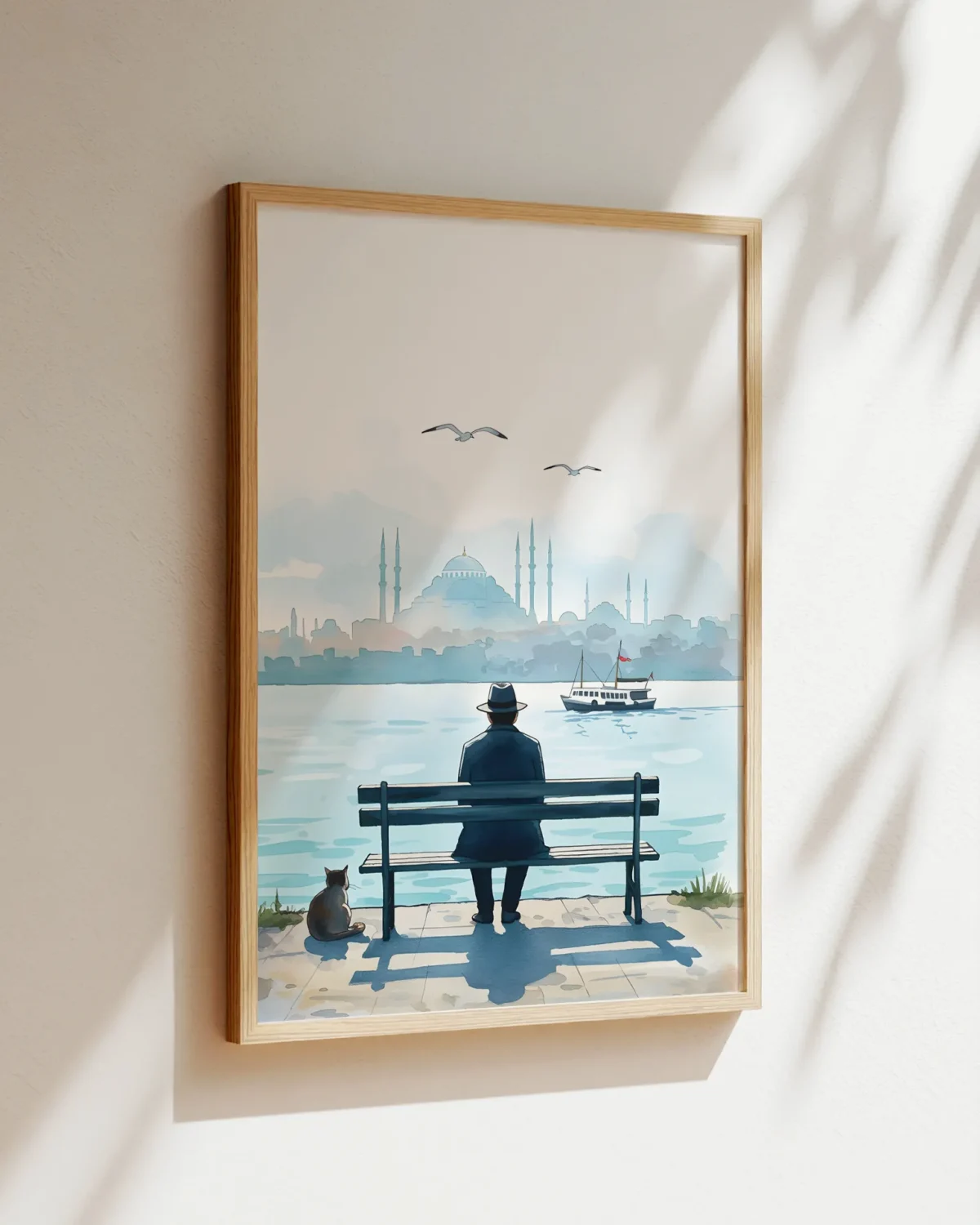İstanbul'u Dinliyorum Çerçeveli Tablo