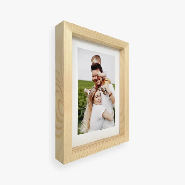 Kalın Ahşap Dikdörtgen Çerçeve