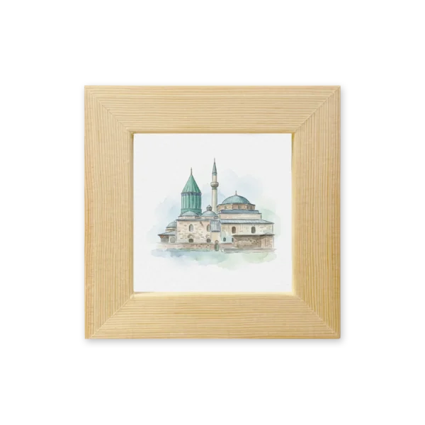 Konya Mevlana Müzesi Çerçeveli Magnet