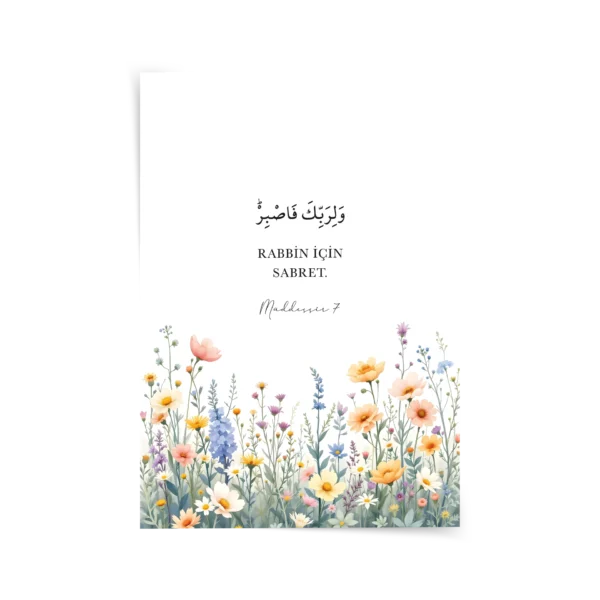 Müddessir 7 Poster & Çerçeveli Tablo