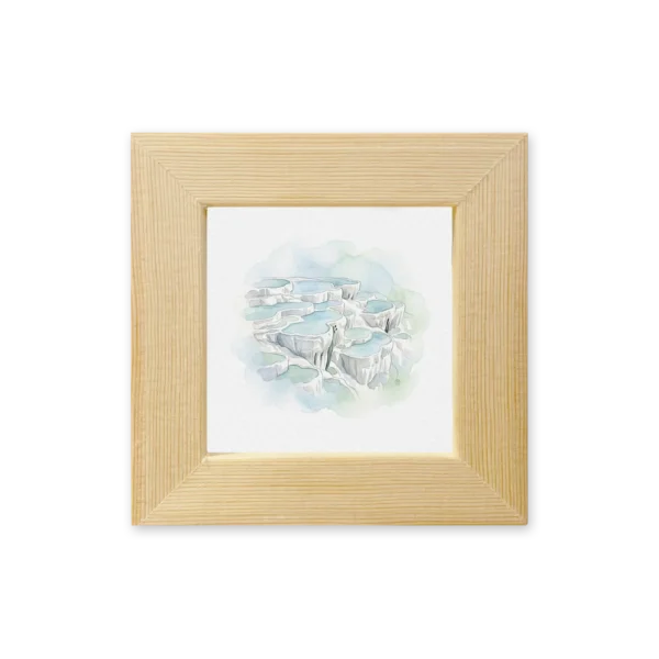 Denizli Pamukkale Çerçeveli Magnet