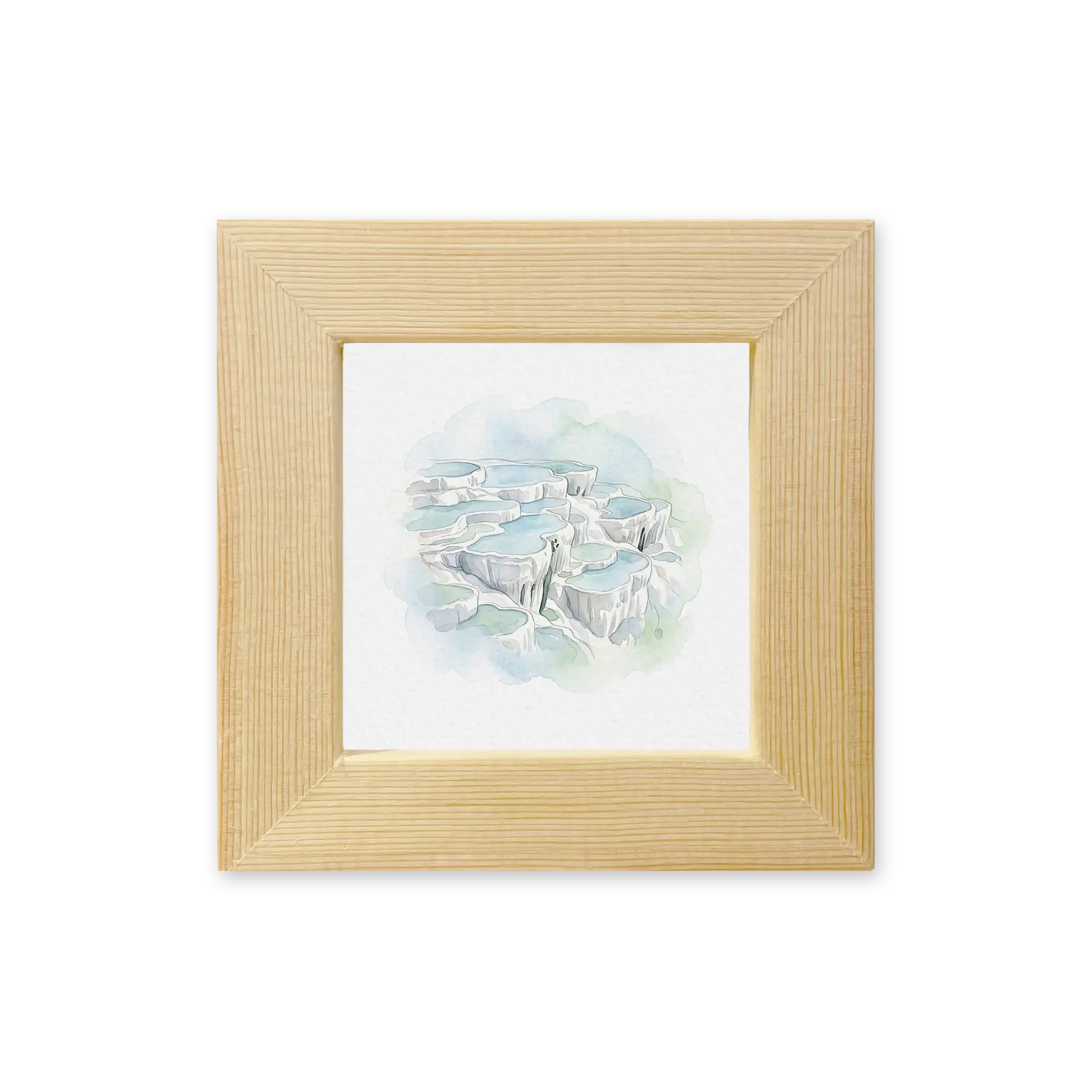 pamukkale-magnet Denizli Pamukkale Çerçeveli Magnet