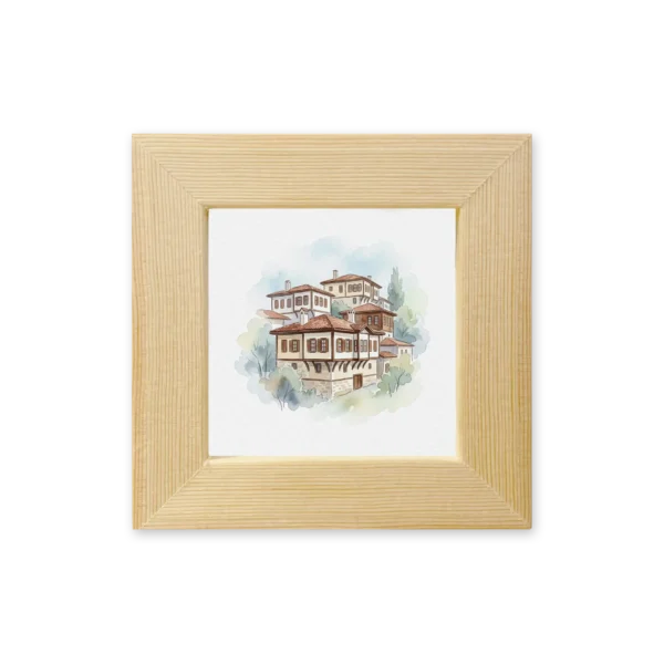 Karabük Safranbolu Evleri Çerçeveli Magnet