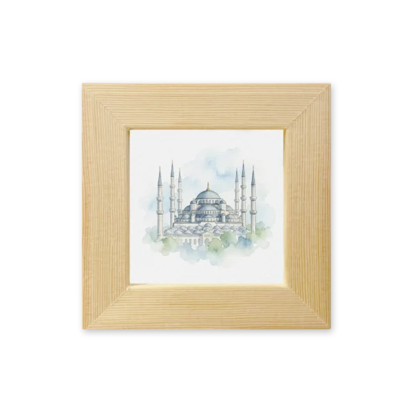 İstanbul Sultanahmet Camii Çerçeveli Magnet