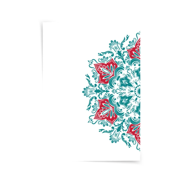 Yarım Motif 4 Poster & Çerçeveli Tablo